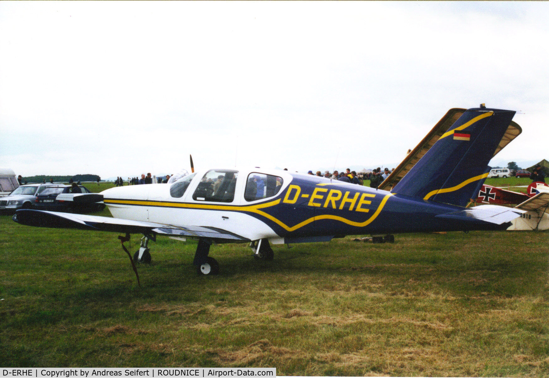 D-ERHE, 1984 Socata TB-20 Trinidad C/N 432, Memorial Airshow Roudnice 2001