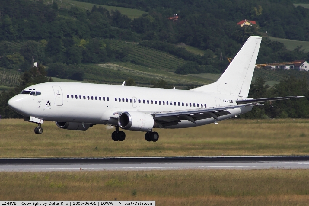 LZ-HVB, Boeing 737-3S1 C/N 24834, BULGARIA AIR