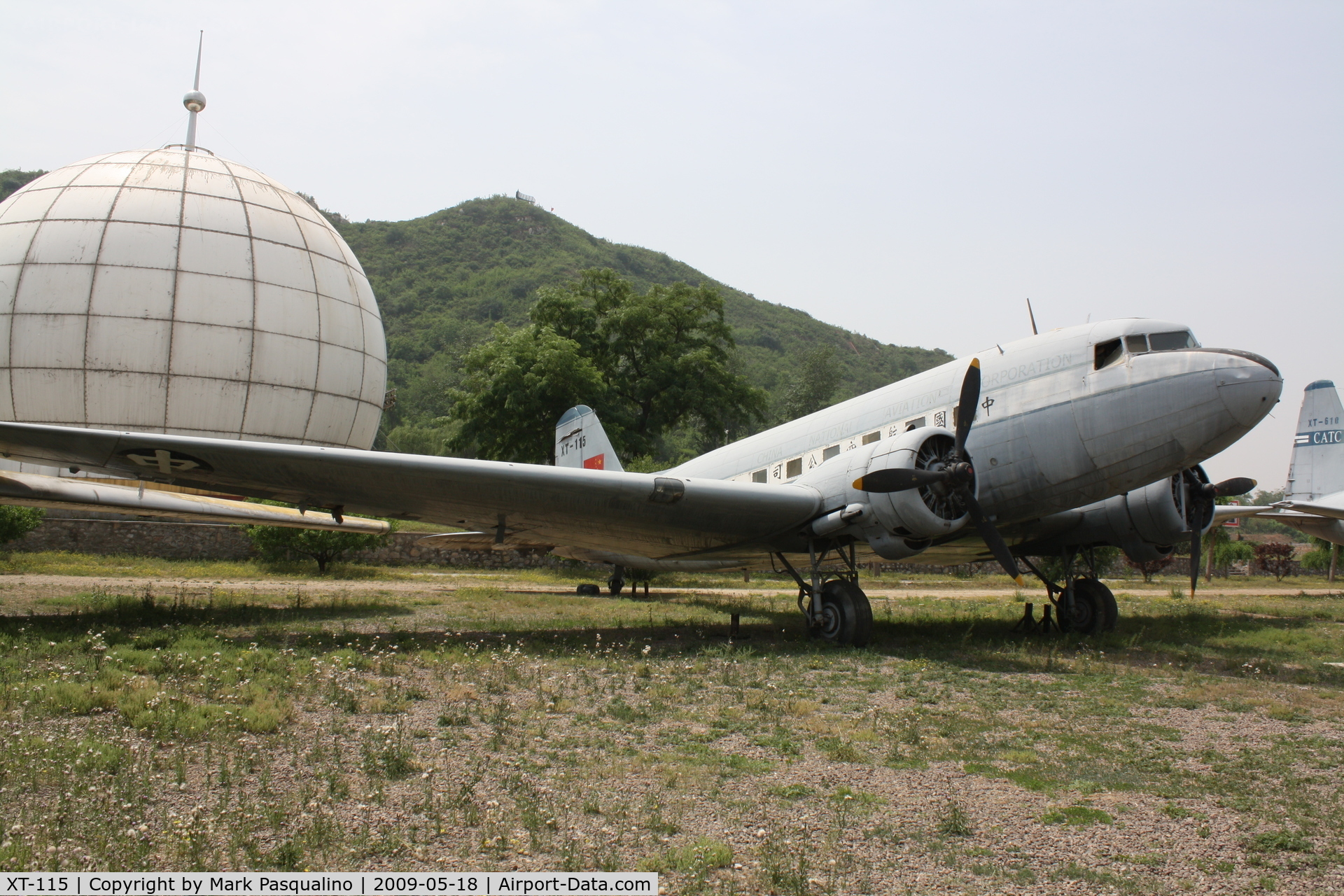 XT-115, Lisunov (Douglas) Li-2 (DC-3) C/N 38-79A1016, Douglas DC-3 Located at Datangshan, China