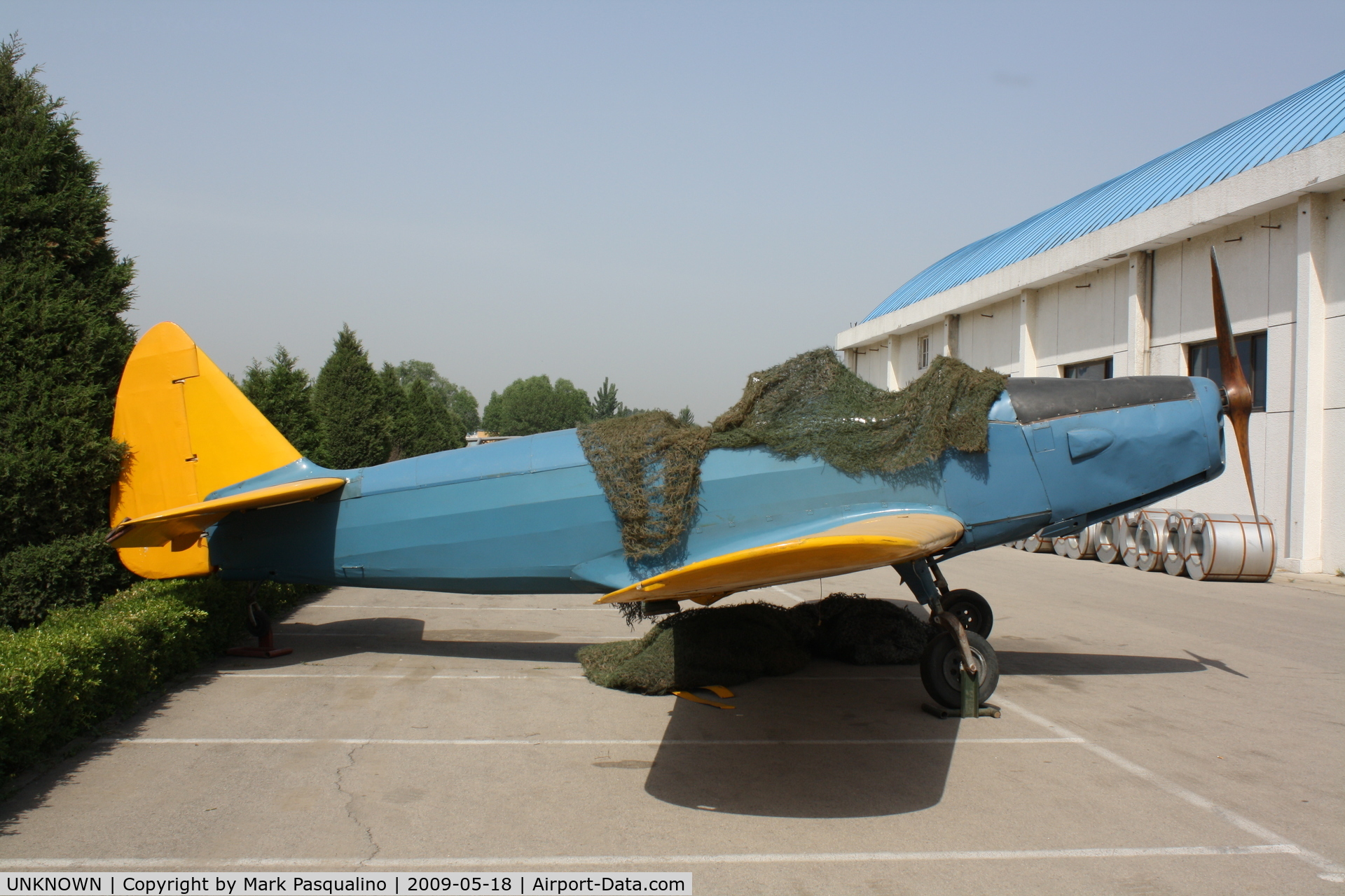 UNKNOWN, Miscellaneous Various C/N unknown, Fairchild PT-19A  Located at Datangshan, China