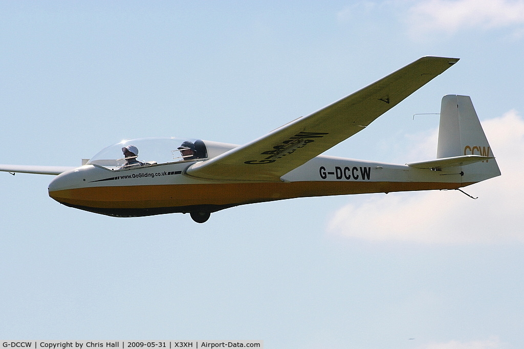 G-DCCW, 1967 Schleicher ASK-13 C/N 13051, Hoar Cross Airfield, home of the Needwood Forest Gliding Club