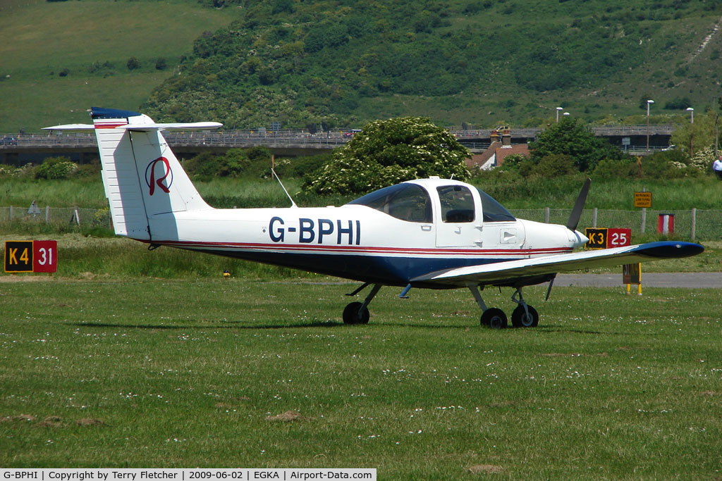 G-BPHI, 1979 Piper PA-38-112 Tomahawk Tomahawk C/N 38-79A0002, Piper Tomahawk at Shoreham Airport