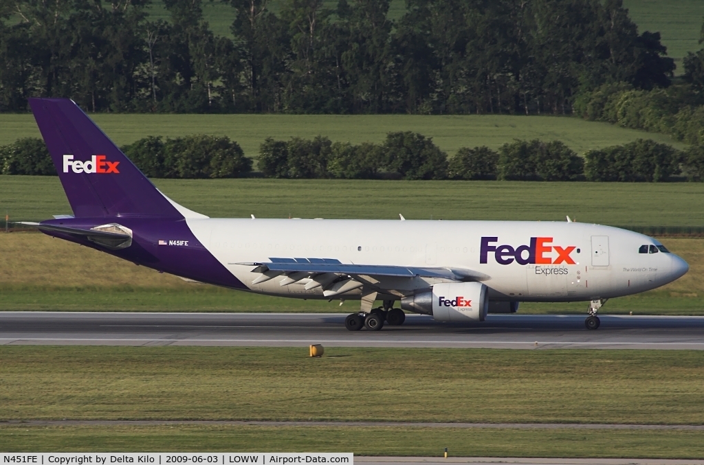 N451FE, 1984 Airbus A310-222 C/N 303, FedEx  Express
