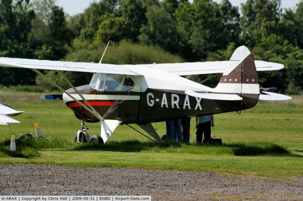 G-ARAX, 1956 Piper PA-22-150 Caribbean C/N 22-3830, Previous ID: N4523A