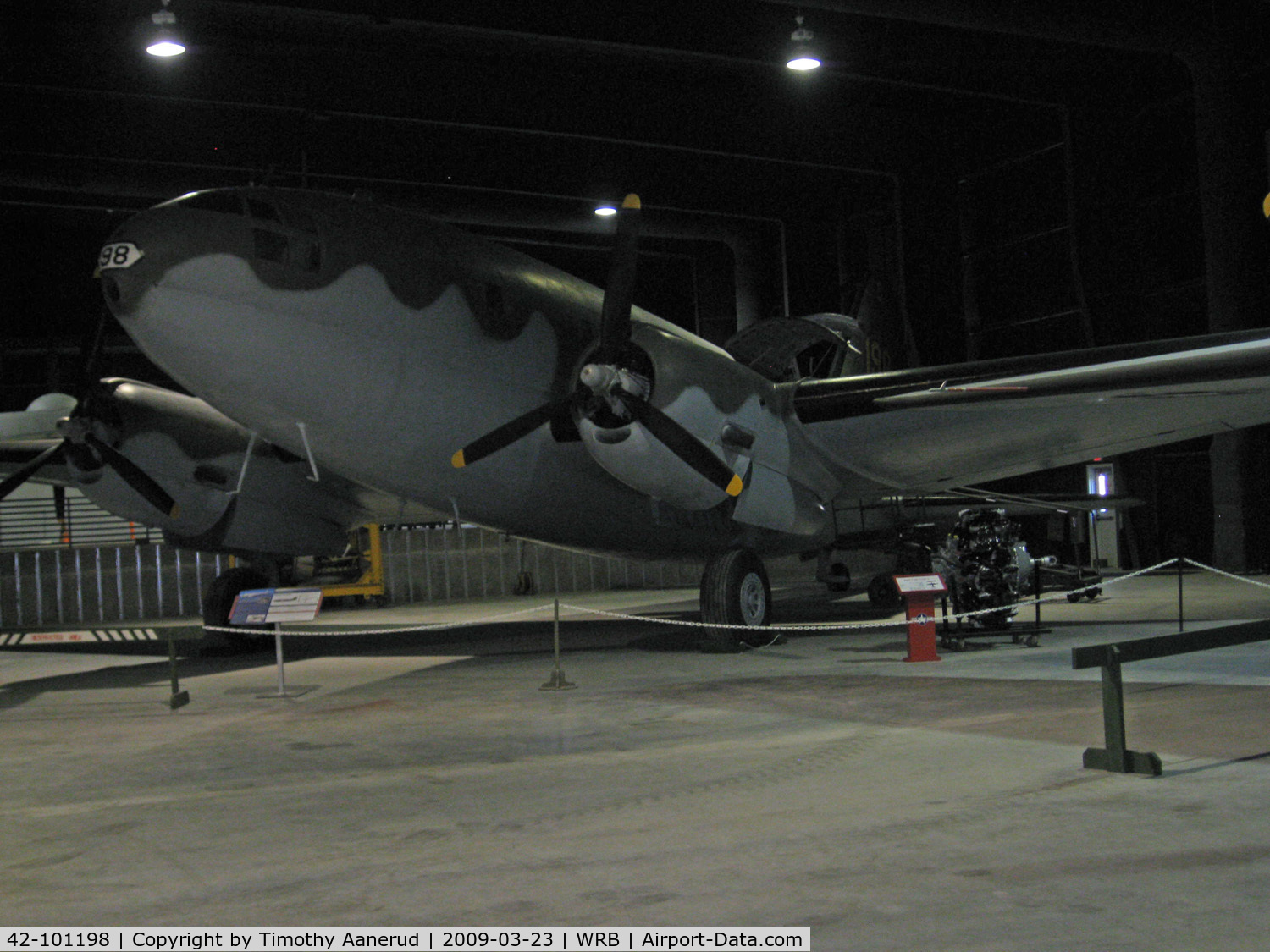 42-101198, 1942 Curtiss C-46D-50-CU Commando C/N 30653, Museum of Aviation, Robins AFB