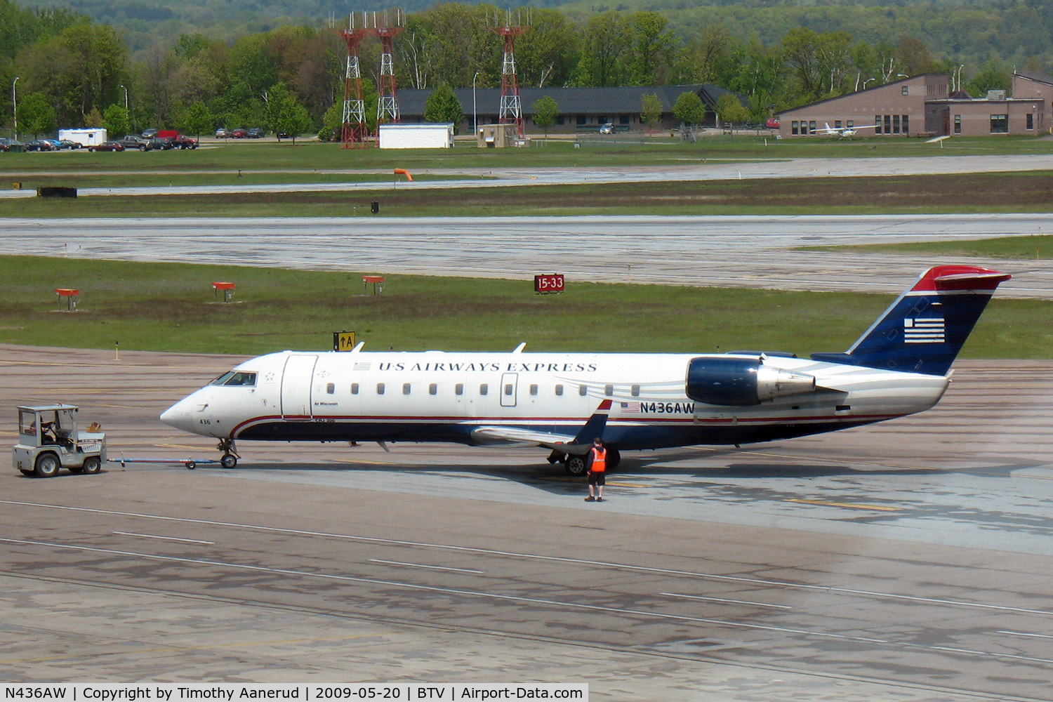 N436AW, 2002 Bombardier CRJ-200LR (CL-600-2B19) C/N 7734, 2002 Bombardier CL-600-2B19, c/n: 7734