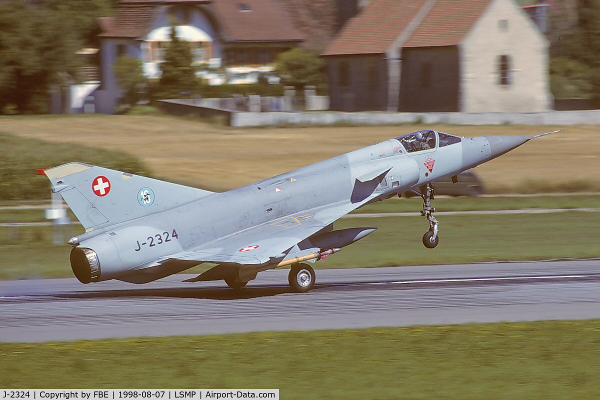 J-2324, Dassault (F+W Emmen) Mirage IIIS C/N 17-26-122/1014, MirageIIIS