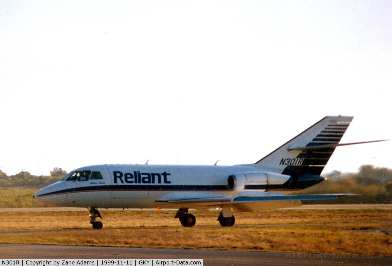 N301R, Dassault Falcon (Mystere) 20 C/N 3, At Arlington Municipal Airport