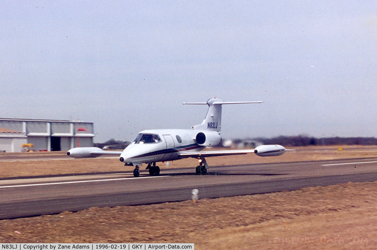 N83LJ, 1965 Learjet Inc 23 C/N 23-076, At Arlington Municipal Airport