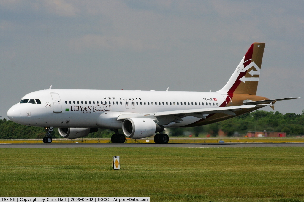TS-INE, 1991 Airbus A320-211 C/N 222, Libyan Airlines