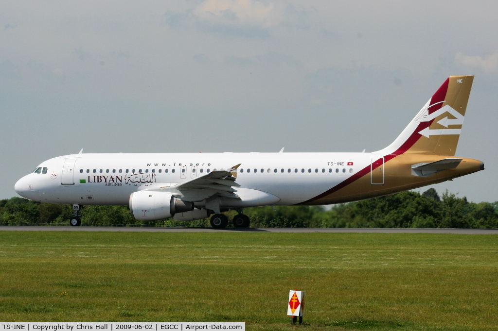 TS-INE, 1991 Airbus A320-211 C/N 222, Libyan Air Cargo