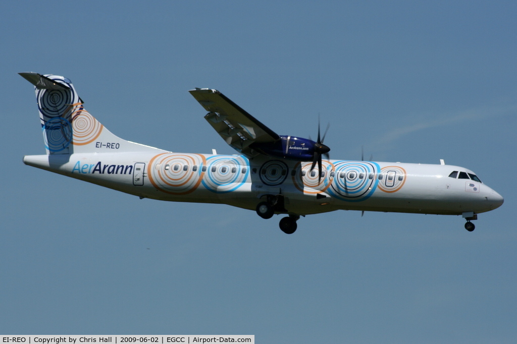 EI-REO, 2008 ATR 72-212A C/N 787, Aer Arann