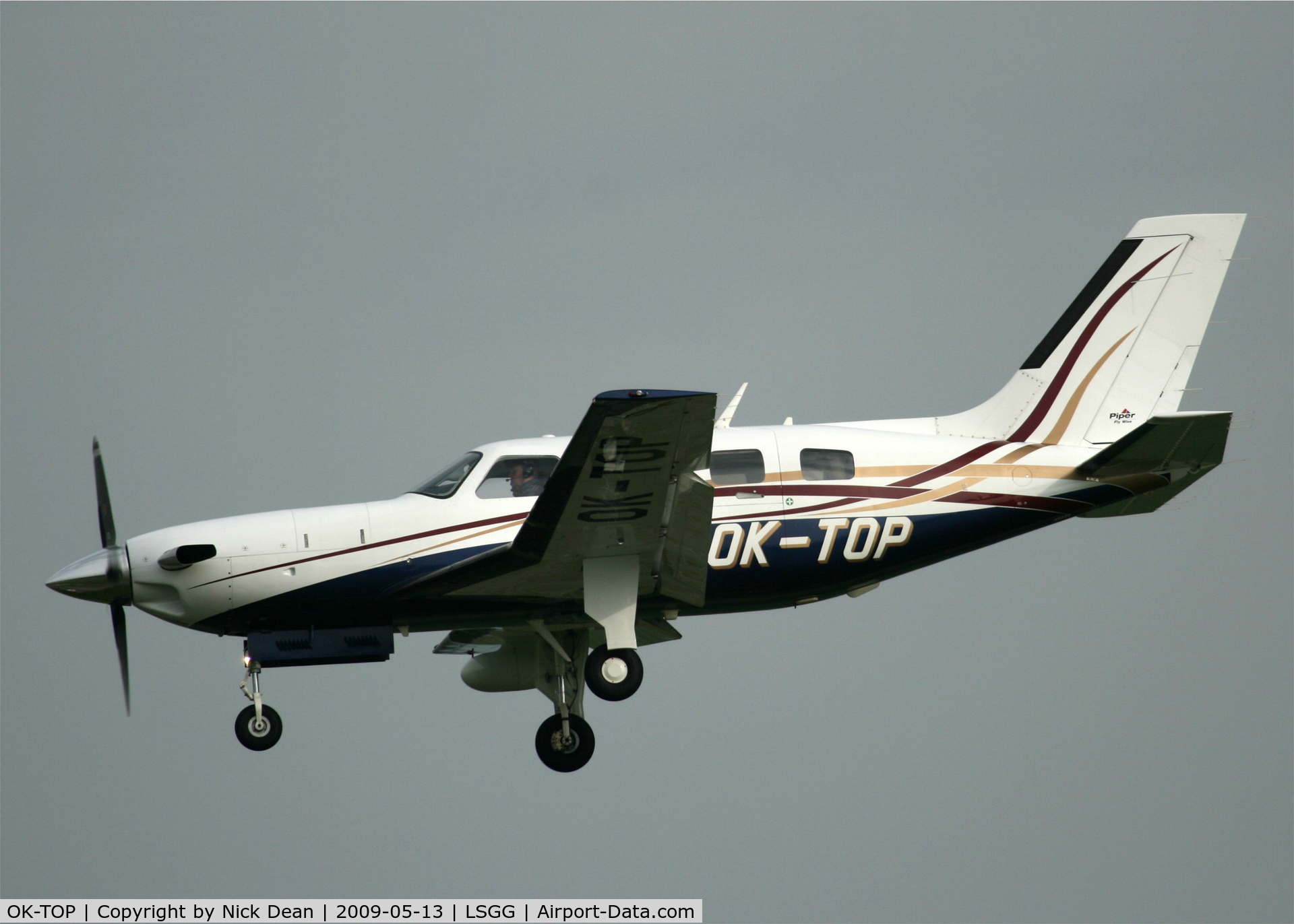 OK-TOP, 2008 Piper PA-46-500TP Malibu Meridian C/N 4697344, LSGG