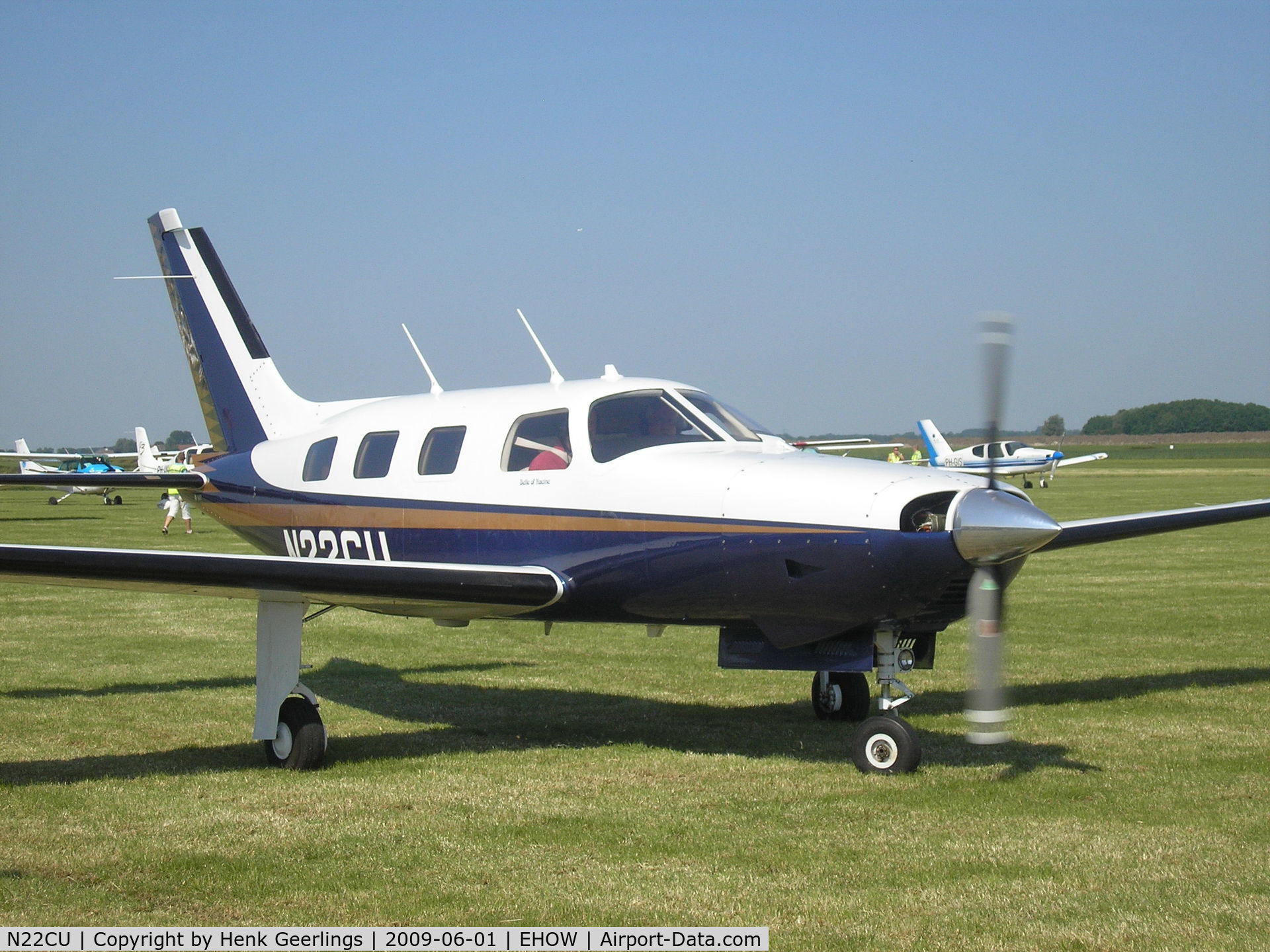 N22CU, 1988 Piper PA-46-310P Malibu C/N 4608128, Oostwold  Airport  Airshow june 2009