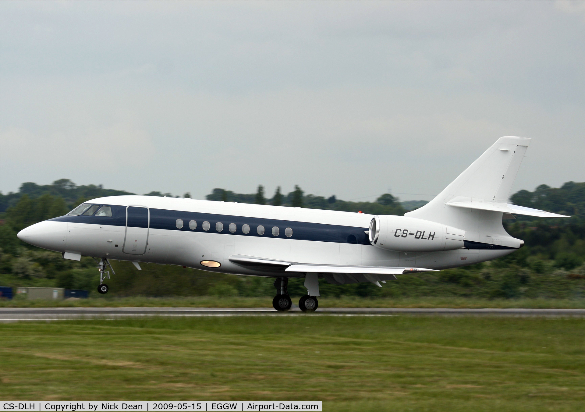 CS-DLH, 2007 Dassault Falcon 2000EX C/N 149, EGGW
