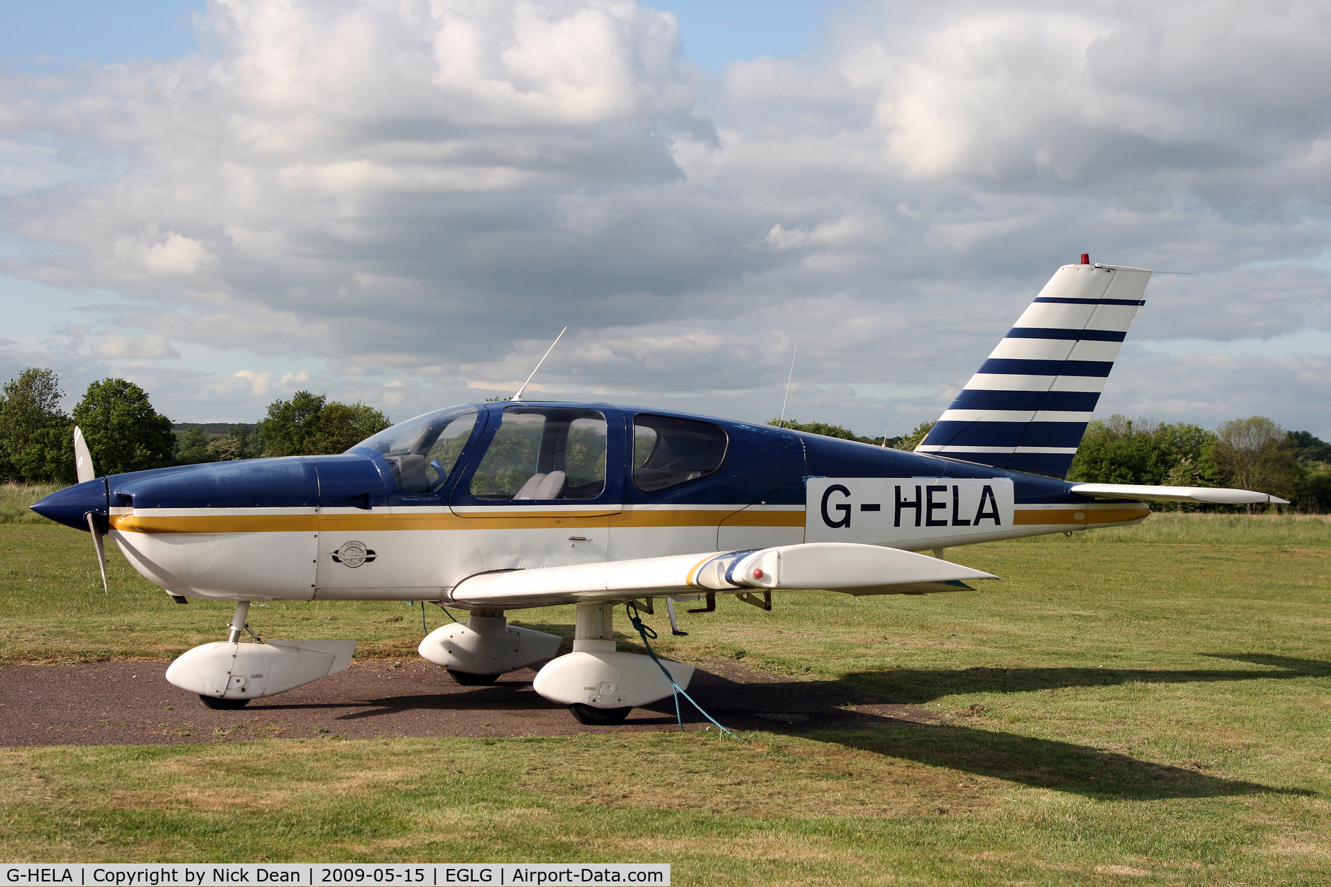 G-HELA, 1980 Socata TB-10 Tobago C/N 135, EGLG