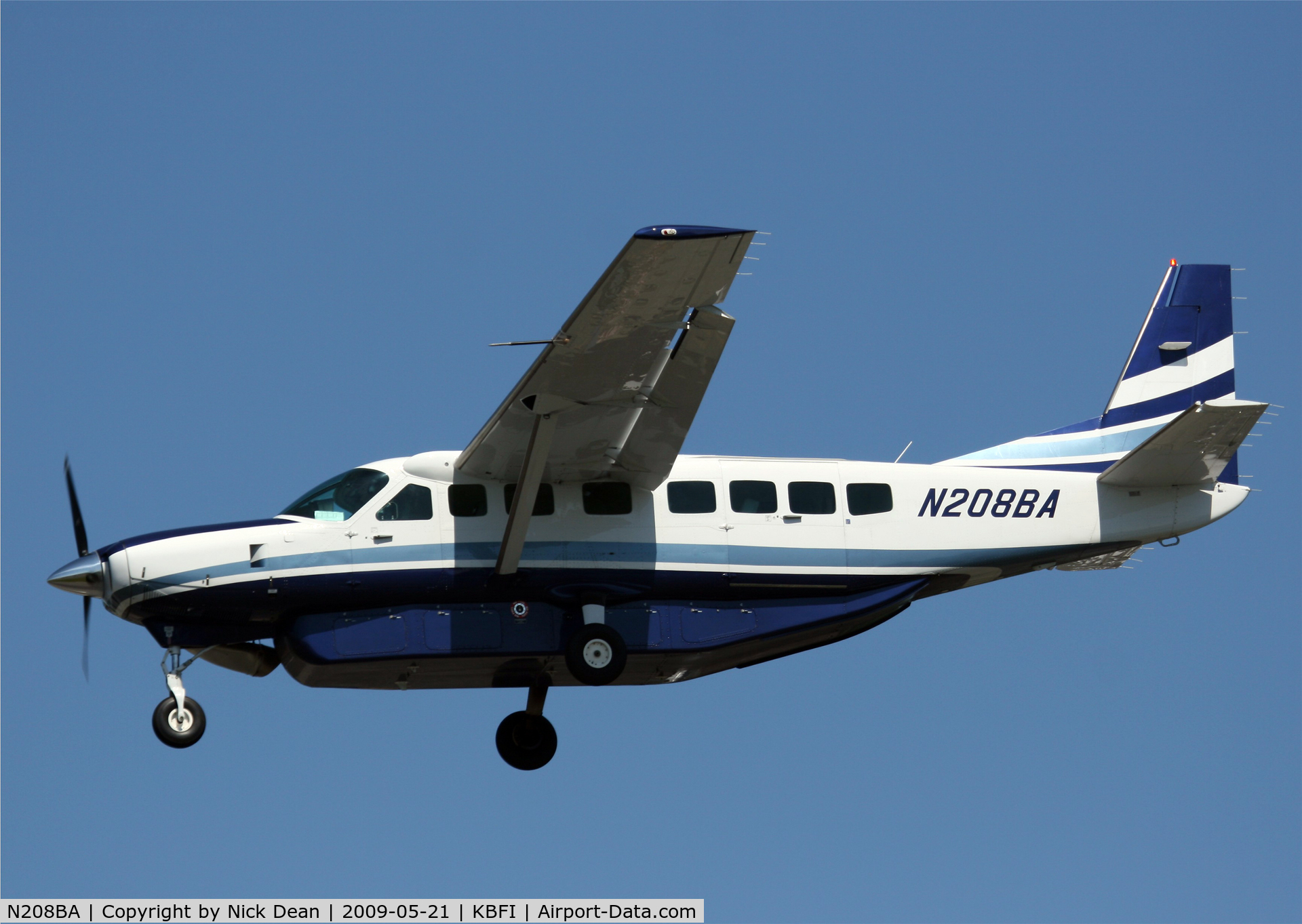 N208BA, 2008 Cessna 208B C/N 208B2027, KBFI