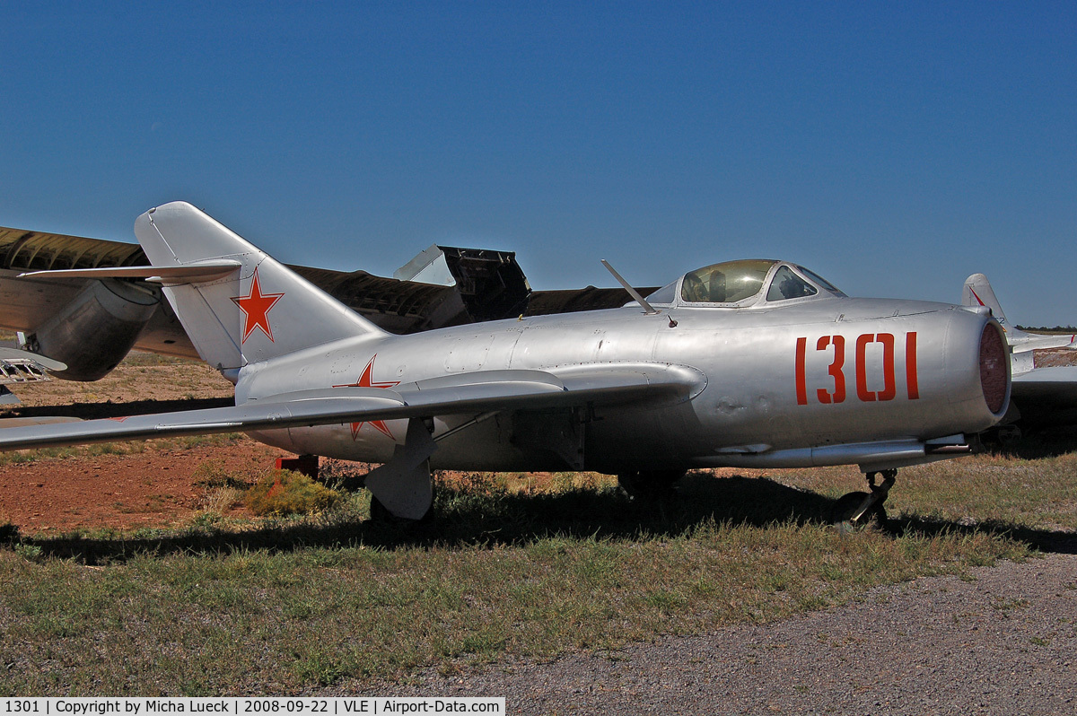 1301, Mikoyan-Gurevich MiG-15 C/N 5058, Mikoyan-Gurevich MiG-15