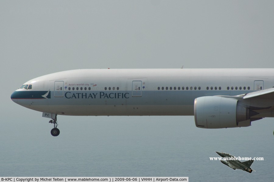 B-KPC, 2007 Boeing 777-367/ER C/N 34432, Cathay Pacific