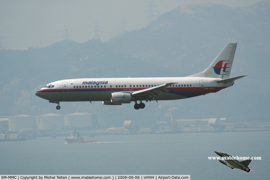 9M-MMC, 1992 Boeing 737-4H6 C/N 26453, Malaysia Airlines