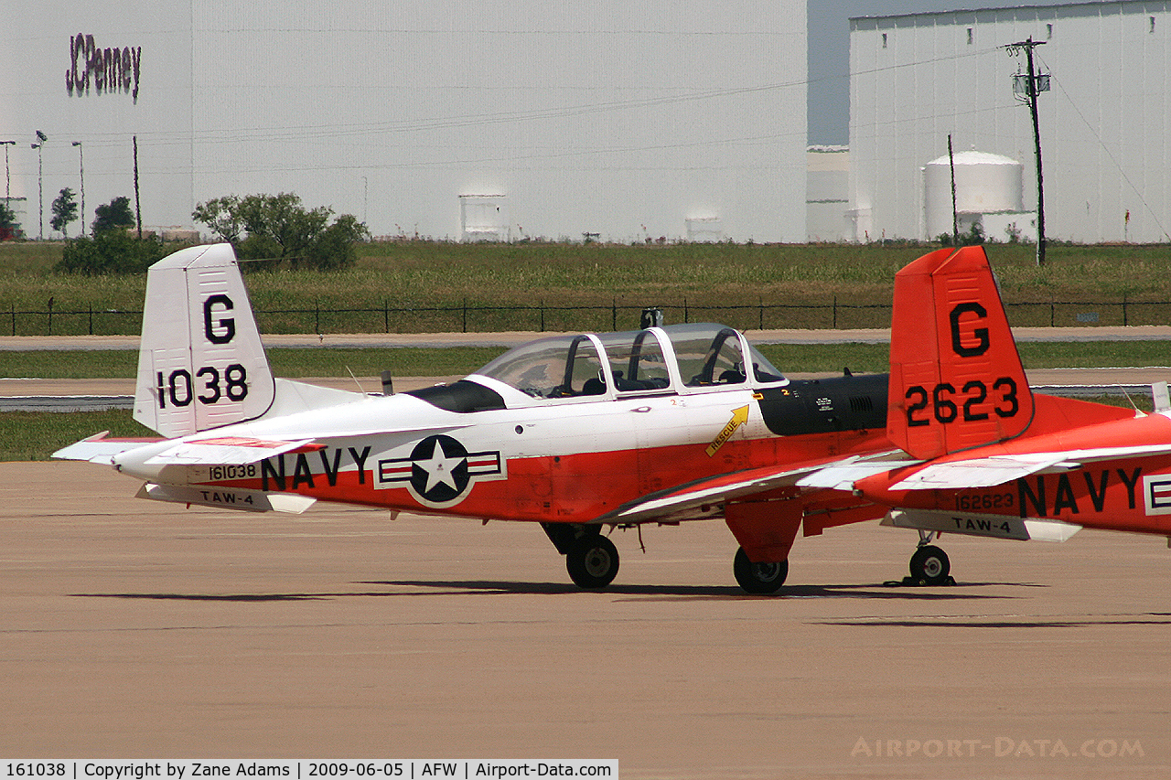 161038, Beech T-34C Turbo Mentor C/N GL-172, At Alliance, Fort Worth