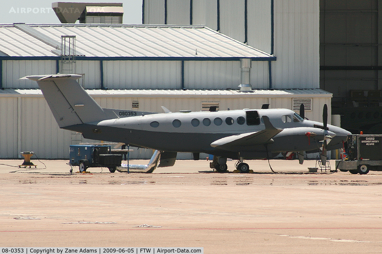 08-0353, 2008 Raytheon Beech MC-12W Liberty C/N FL-353, New USAF MC-12W at Meacham Field