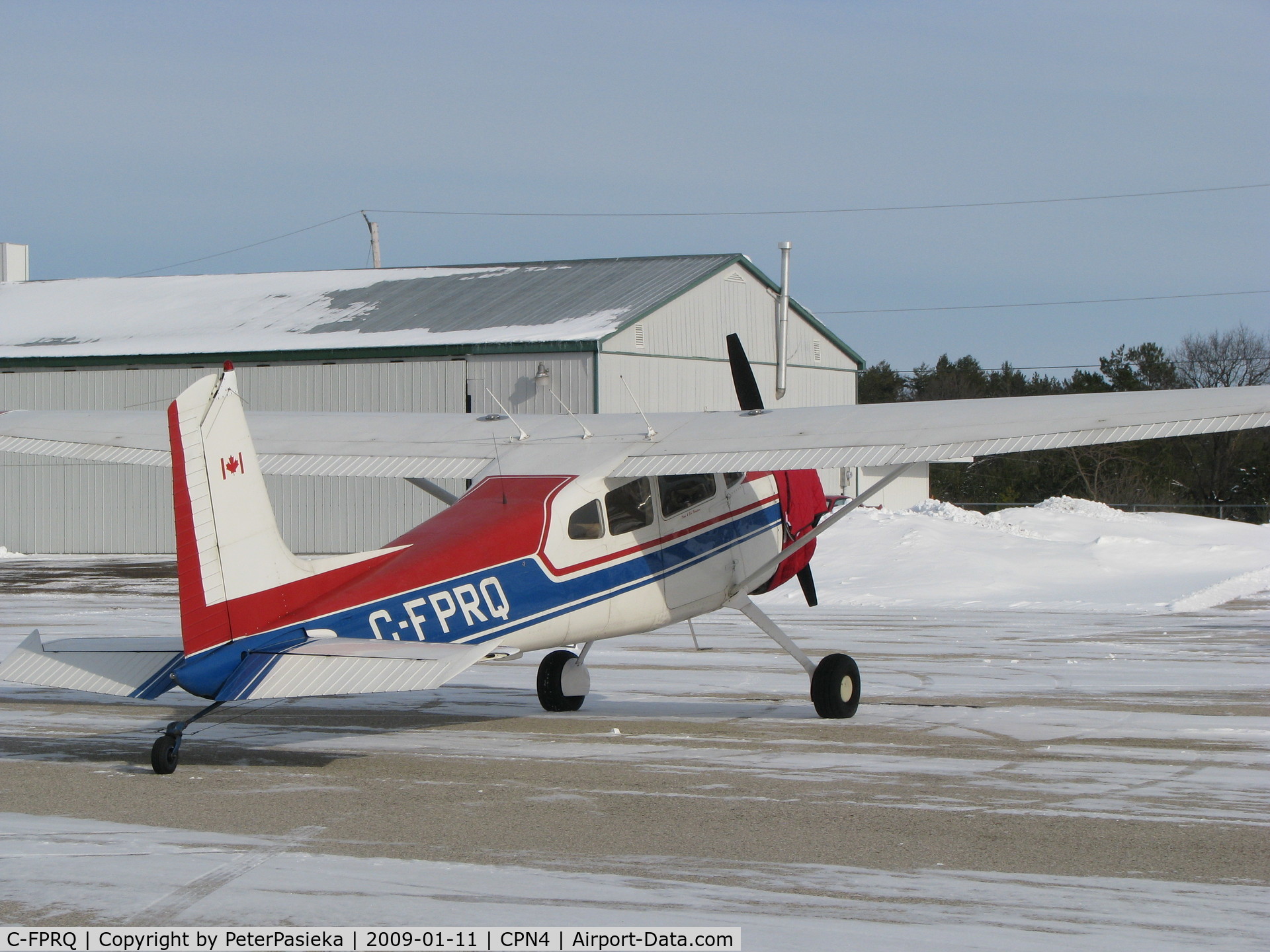C-FPRQ, 1963 Cessna 180G C/N 18051316, @ Hanover/Saugeen Muni Airport