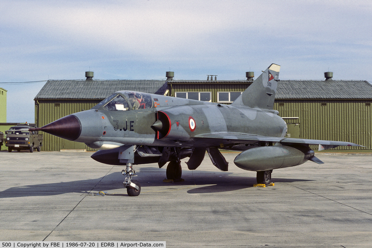 500, Dassault Mirage IIIE C/N 500, 3-JE, MirageIIIE