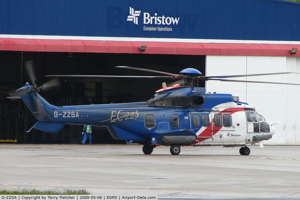 G-ZZSA, 2004 Eurocopter EC-225LP Super Puma Mk2+ C/N 2603, Bristows Eurocopter EC225LP at Aberdeen