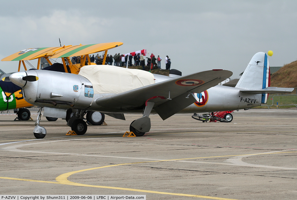 F-AZVV, 1959 Nord 1101 Noralpha C/N 15, Used as demo aircraft during LFBC Airshow 2009