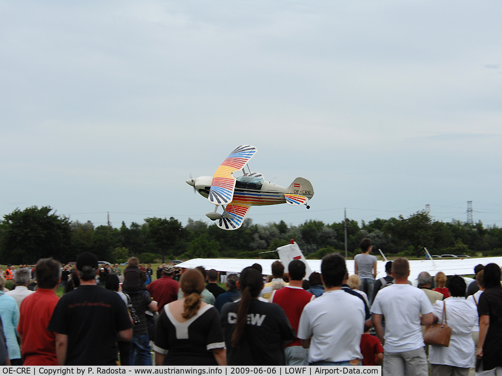 OE-CRE, 1992 Christen Eagle II C/N NILSON-0001, Airshow Fischamend