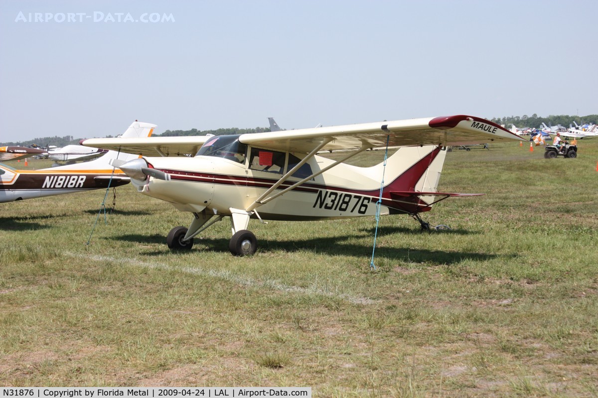N31876, 1995 Maule MX-7-180A Sportplane C/N 20045C, MX-7-180A