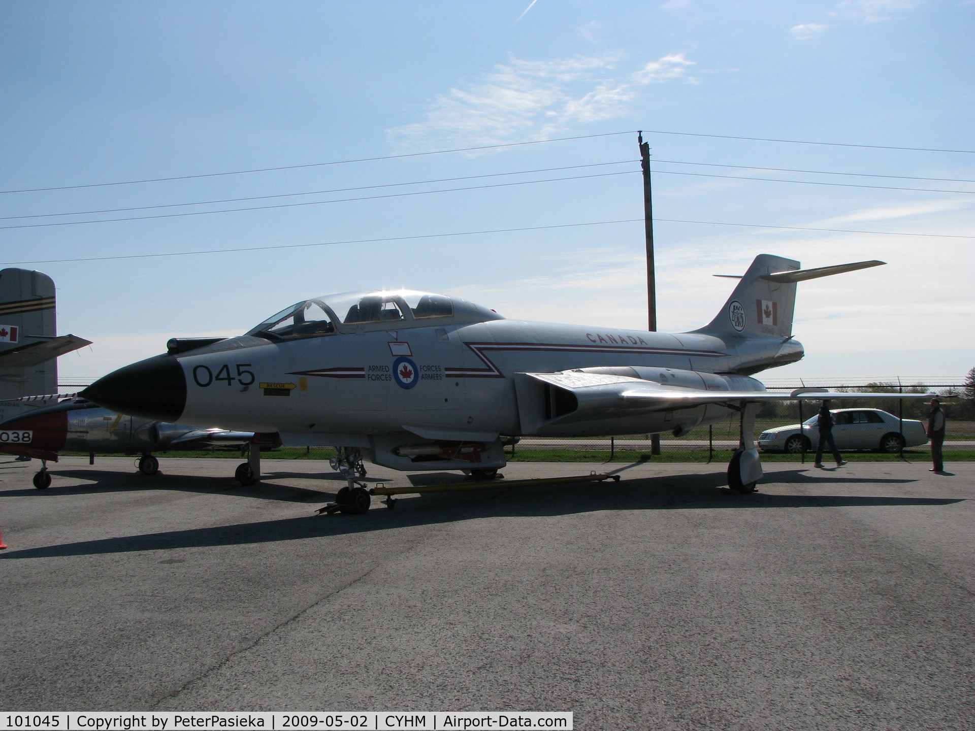 101045, 1957 McDonnell CF-101B Voodoo C/N 560, @ Hamilton Airport - @ Canadian Warplane Heritage Museum