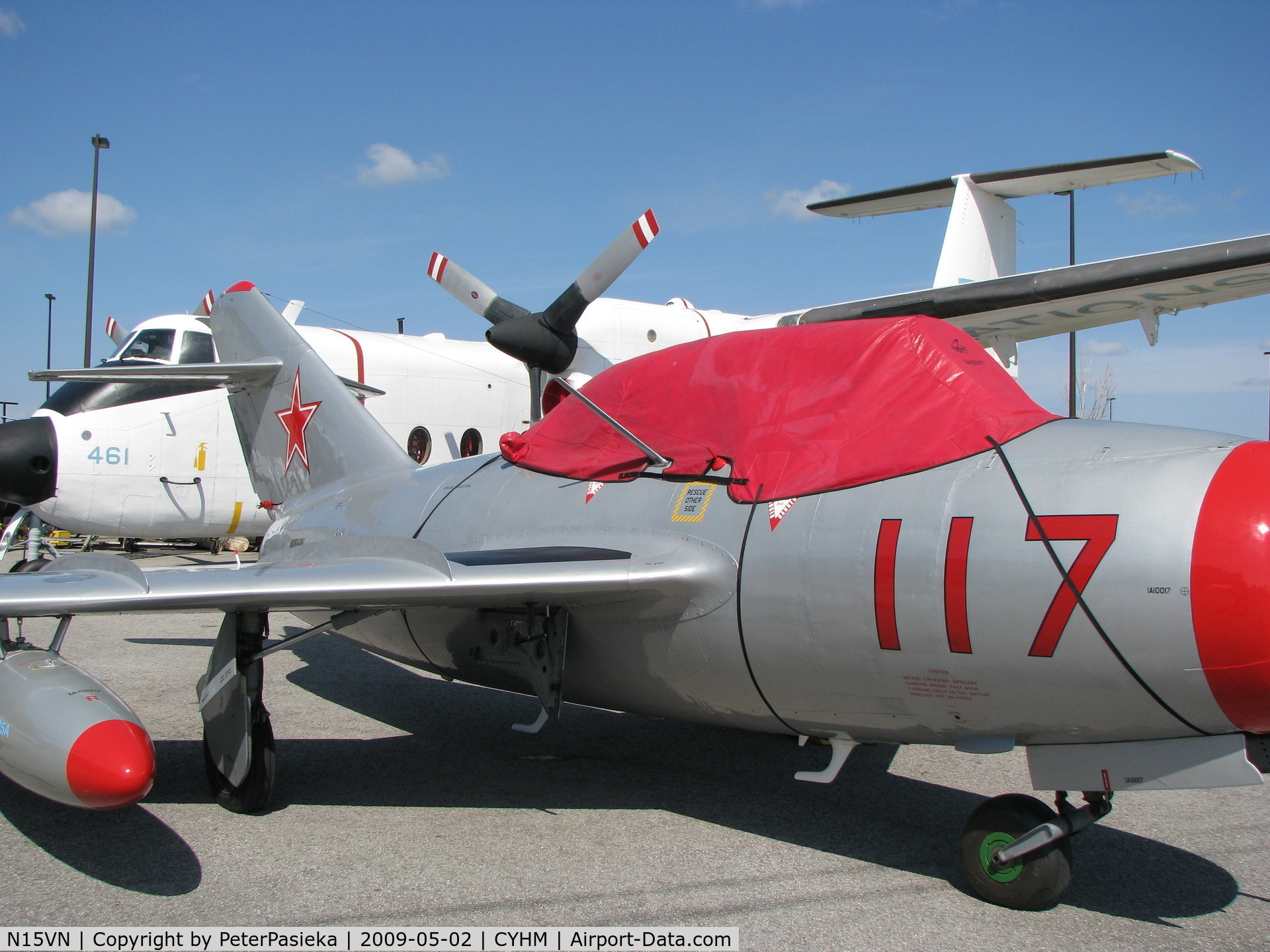 N15VN, 1954 PZL-Mielec SBLim-2M (MiG-15UTI) C/N 1A10017, @ Hamilton Airport - @ Canadian Warplane Heritage Museum