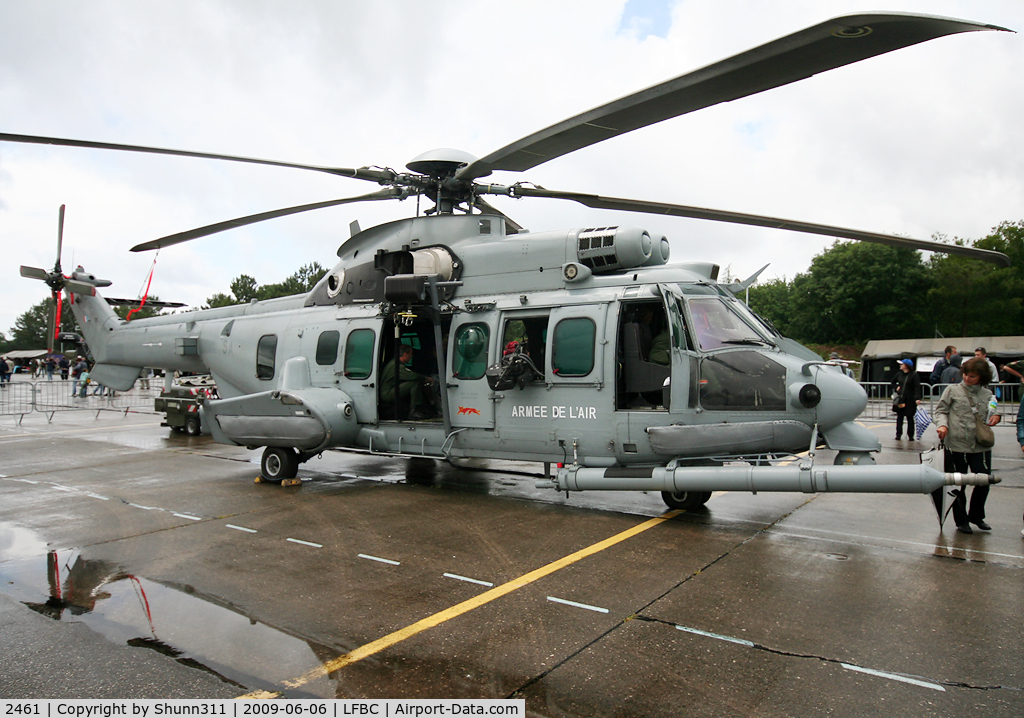 2461, Eurocopter EC-725R2 Caracal C/N 2461, Static display during LFBC Airshow 2009... Used also as a demo ;-)