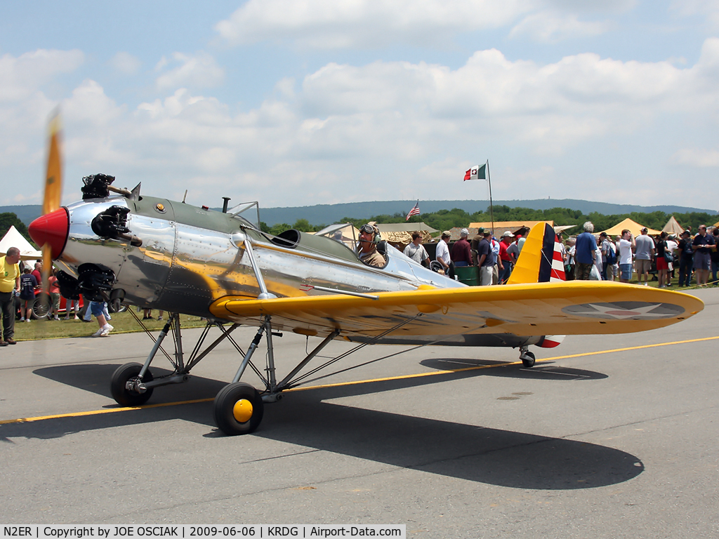 N2ER, 1941 Ryan Aeronautical ST3KR C/N 1645, At WWII Weekend in Reading