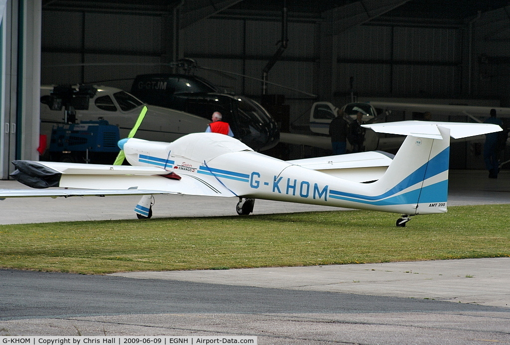 G-KHOM, 1998 Aeromot AMT-200 Super Ximango C/N 200.091, Powered Glider