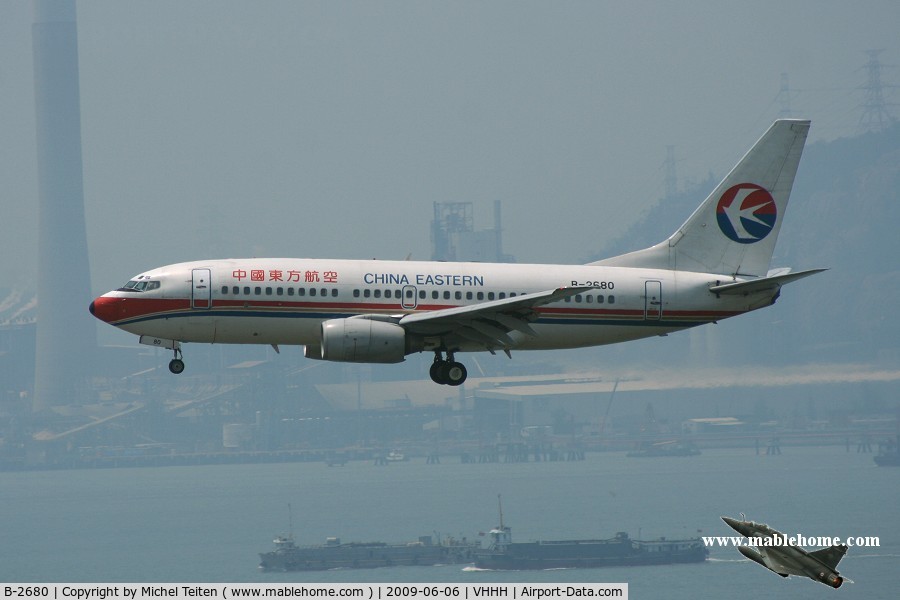 B-2680, 2002 Boeing 737-76Q C/N 30282, China Eastern Airlines