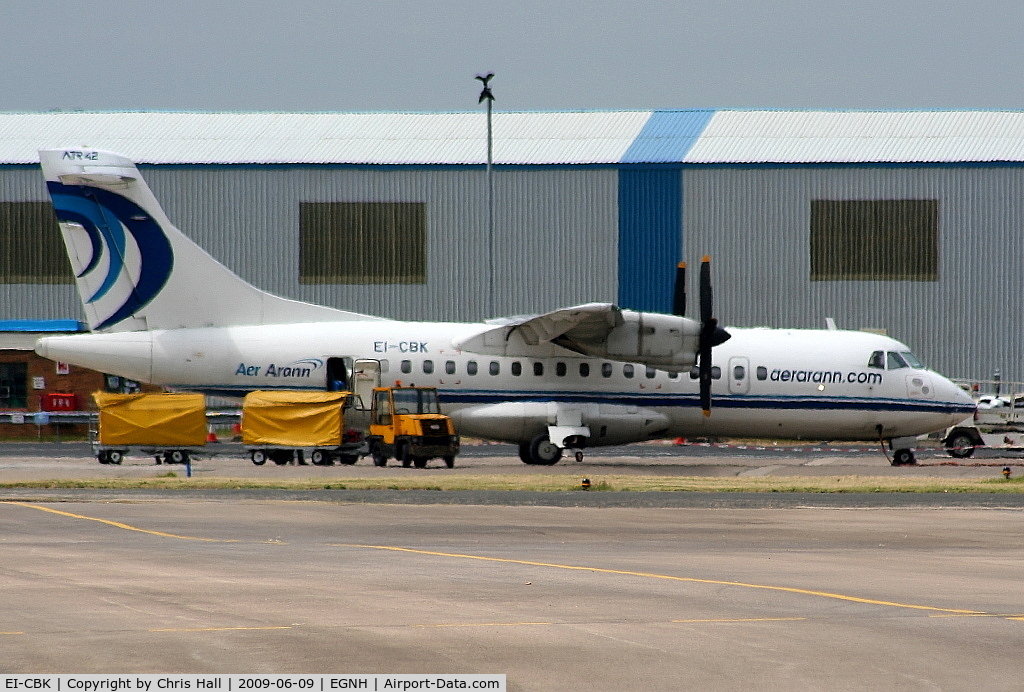 EI-CBK, 1990 ATR 42-300 C/N 199, Aer Arann