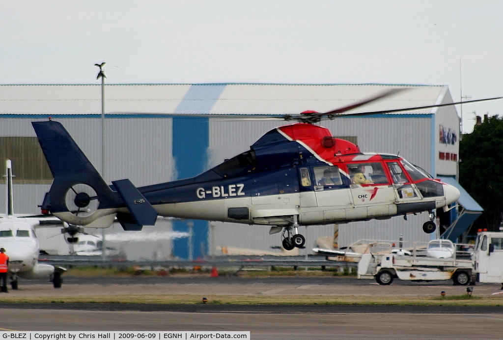 G-BLEZ, 1984 Aérospatiale SA-365N Dauphin 2 C/N 6131, CHC SCOTIA LTD