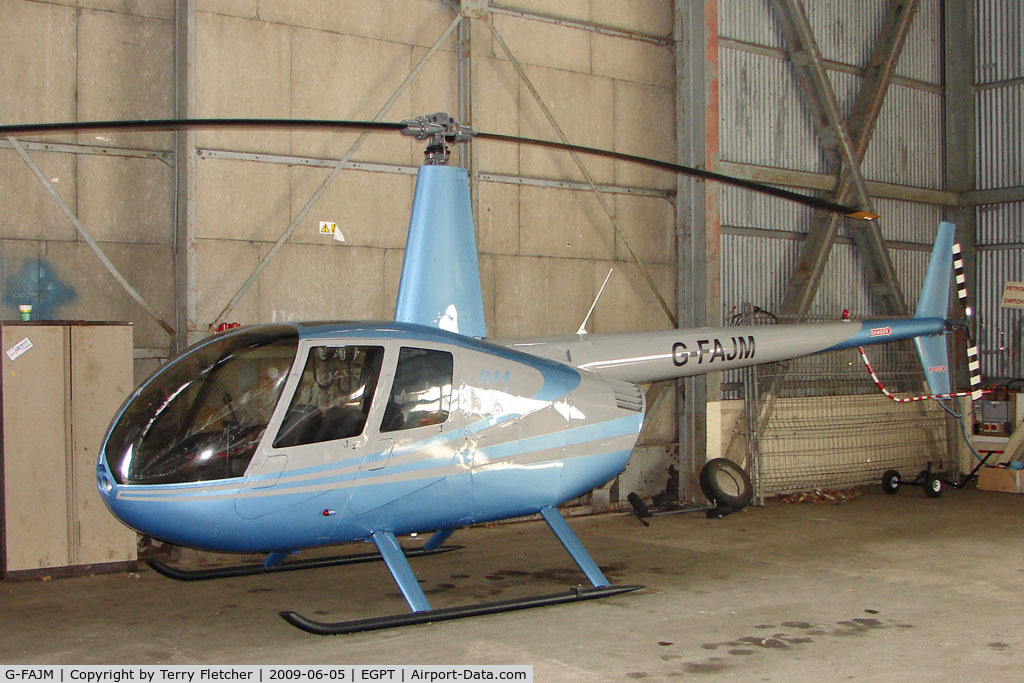 G-FAJM, 2008 Robinson R44  Raven II C/N 12394, Robinson  R44 at Perth