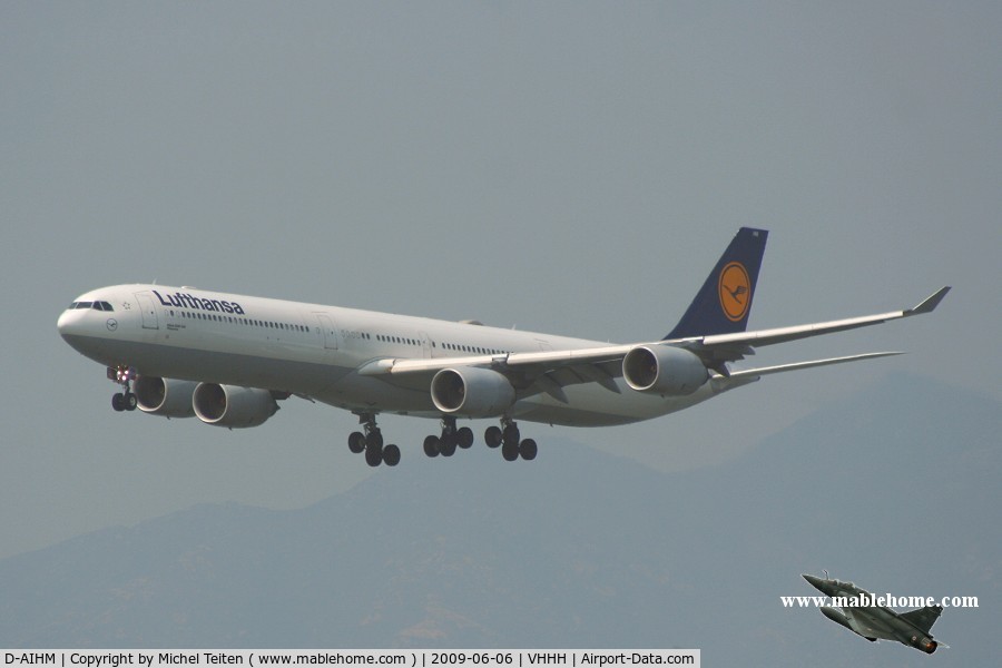 D-AIHM, 2006 Airbus A340-642 C/N 762, Lufthansa