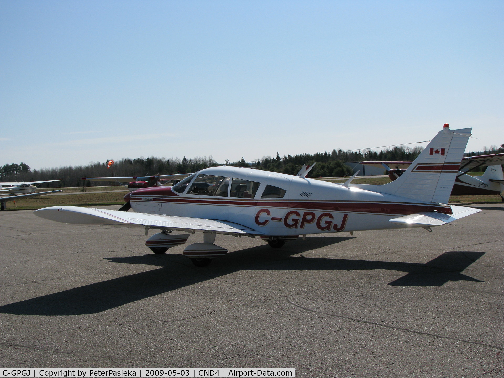 C-GPGJ, 1973 Piper PA-28-180 C/N 28-7305453, @ Haliburton/Stahnope Airport