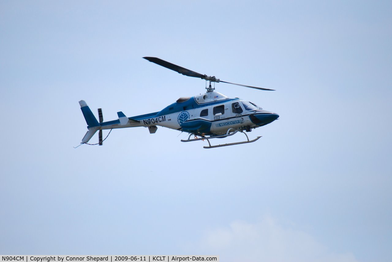 N904CM, 1993 Bell 230 C/N 23013, CMC helicopter returning to base