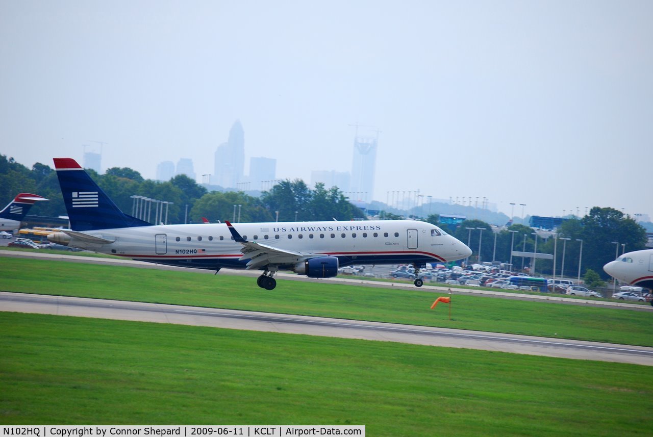 N102HQ, 2007 Embraer 175LR (ERJ-170-200LR) C/N 17000157, ERJ 170