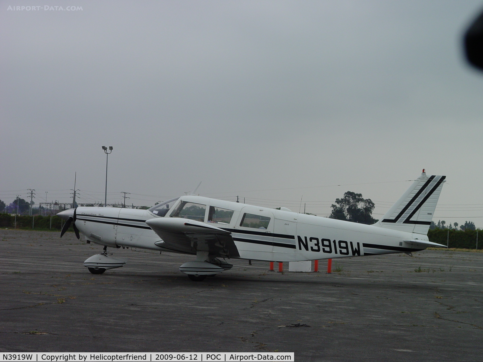N3919W, 1967 Piper PA-32-260 Cherokee Six C/N 32-865, Parked by Howard Aviation