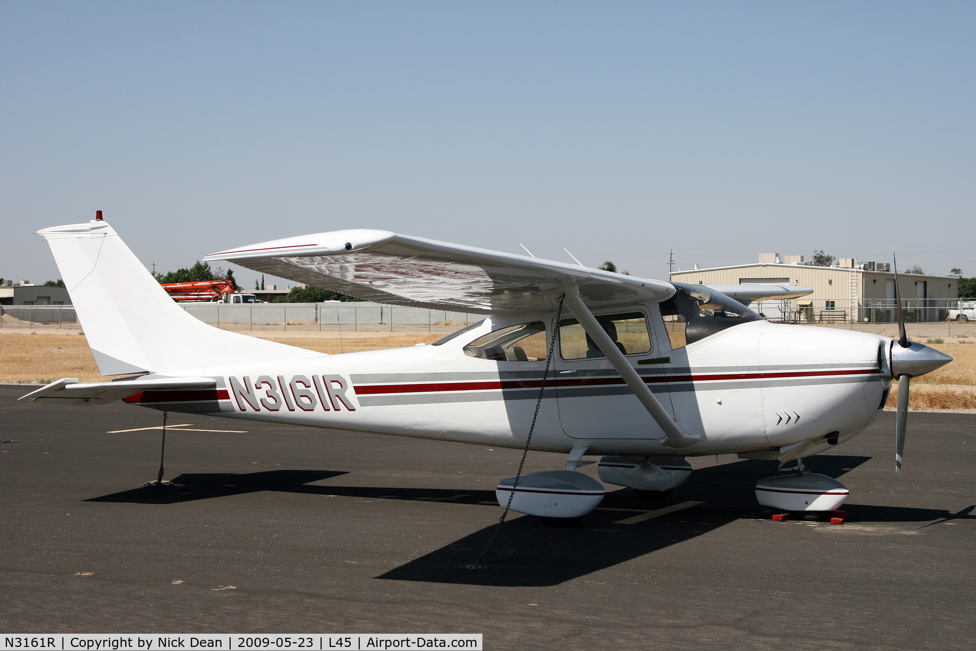 N3161R, 1967 Cessna 182L Skylane C/N 18258561, L45