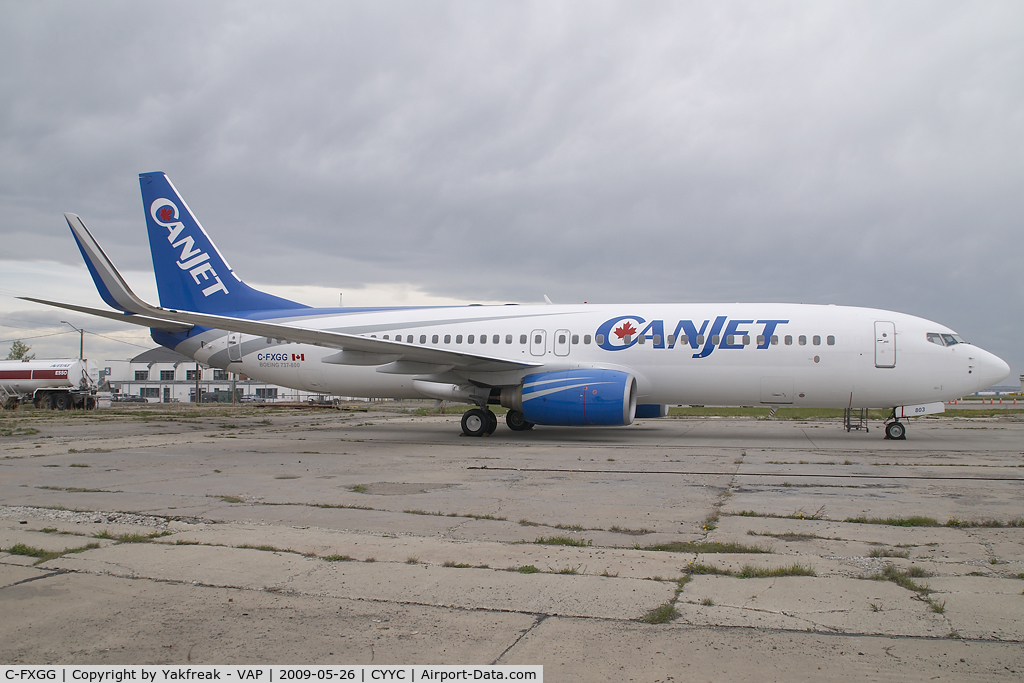 C-FXGG, 2000 Boeing 737-81Q C/N 29051, Canjet Boeing 737-800