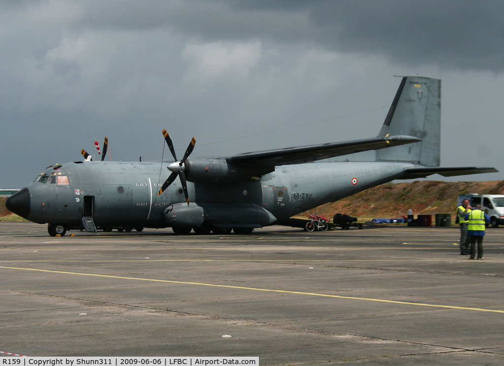 R159, Transall C-160R C/N 159, Used as a logistic aircraft for French Air Force Patrol during LFBC Airshow 2009
