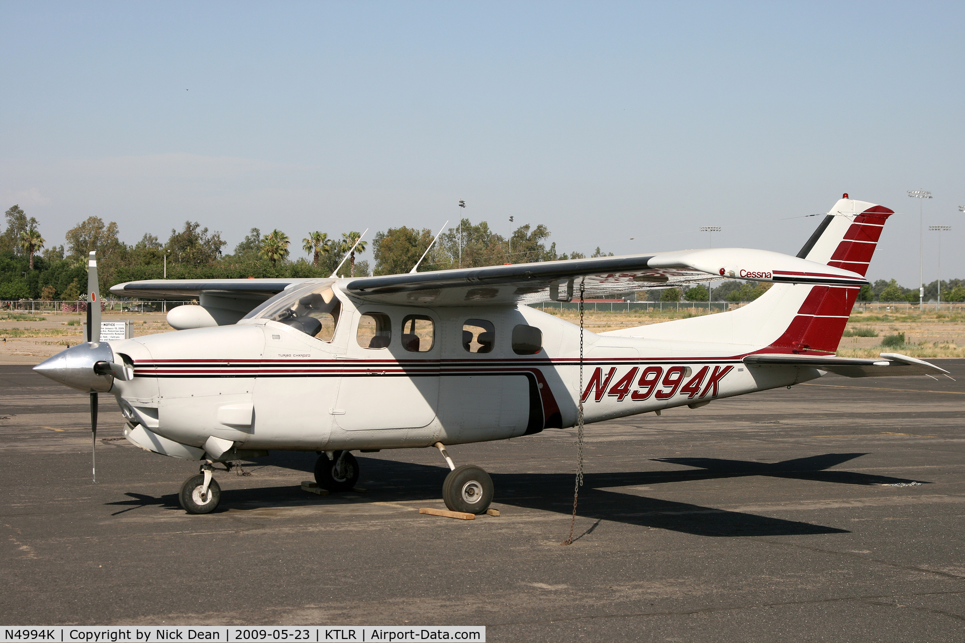 N4994K, 1979 Cessna P210N Pressurised Centurion C/N P21000392, KTLR